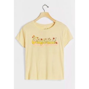 Anthro Midnight Rider California Boho Graphic Tee